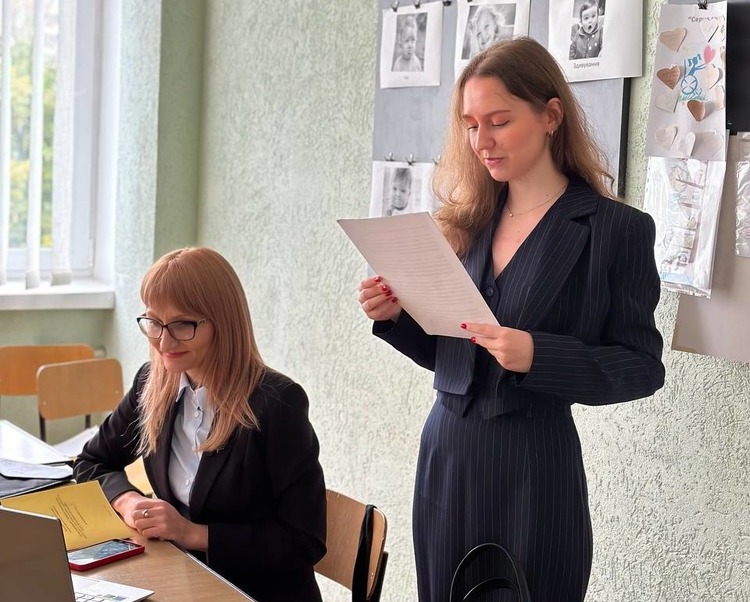 Анастасія Буєвич презентує свої напрацювання